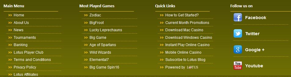 Lotus Asia Casino Bonuses 4